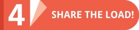 4. You Can Share the Workload!